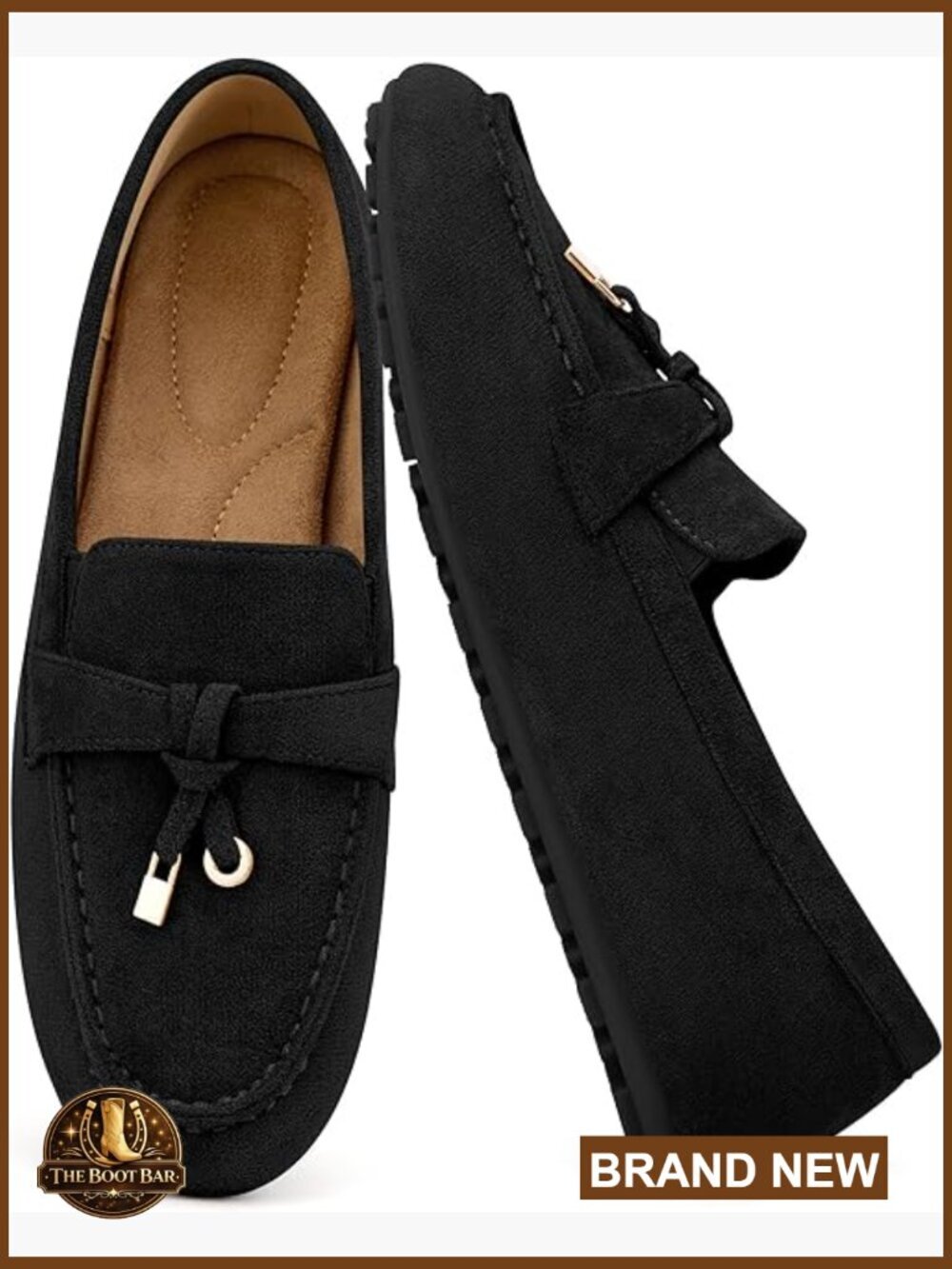 Women's Slip On Loafers Dressy Penny Mocc Comfortable Walking Shoes